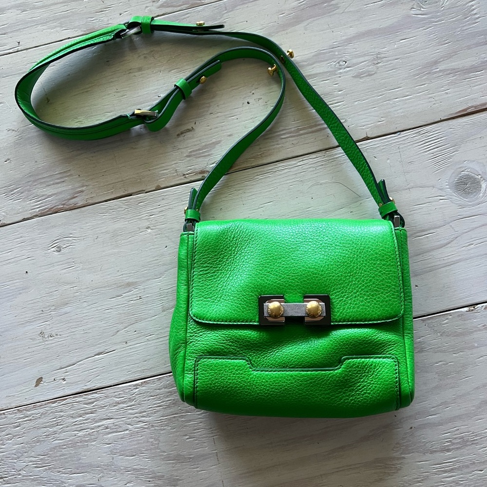 Marc by Marc Jacobs Green Leather Crossbody Bag
